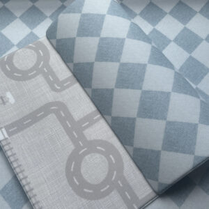 Checkmate Denim (Blue) : The Streets Large Padded Playmat