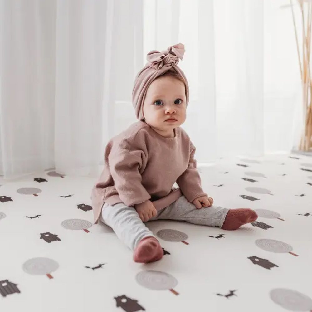 Forrest : Grey - Padded Playmat - Small