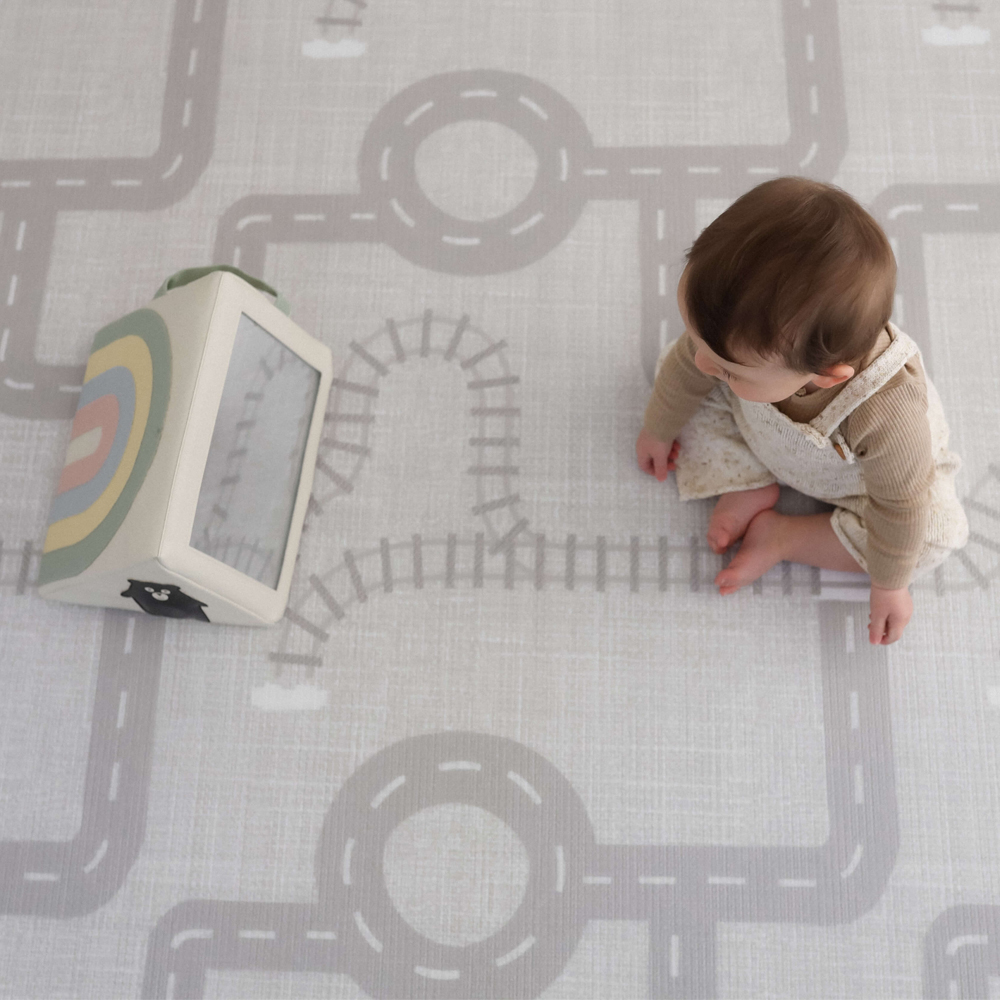 The Streets / Grey Boho - Padded Playmat - Large