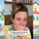 Mother crying over Bluey The Sign episode