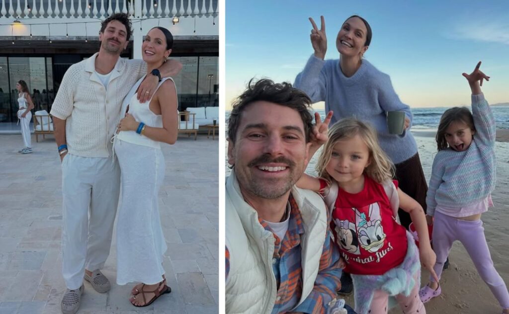 Laura and Matty J reveal baby name
