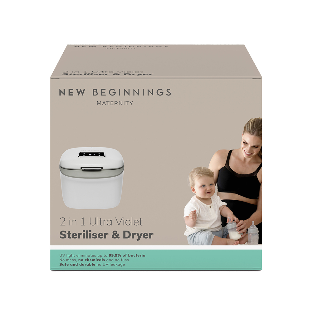 New Beginnings 2-in-1 UV Steriliser & Dryer