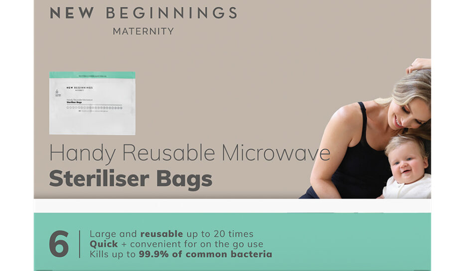 New Beginnings Microwave Steriliser Bags (6pk)