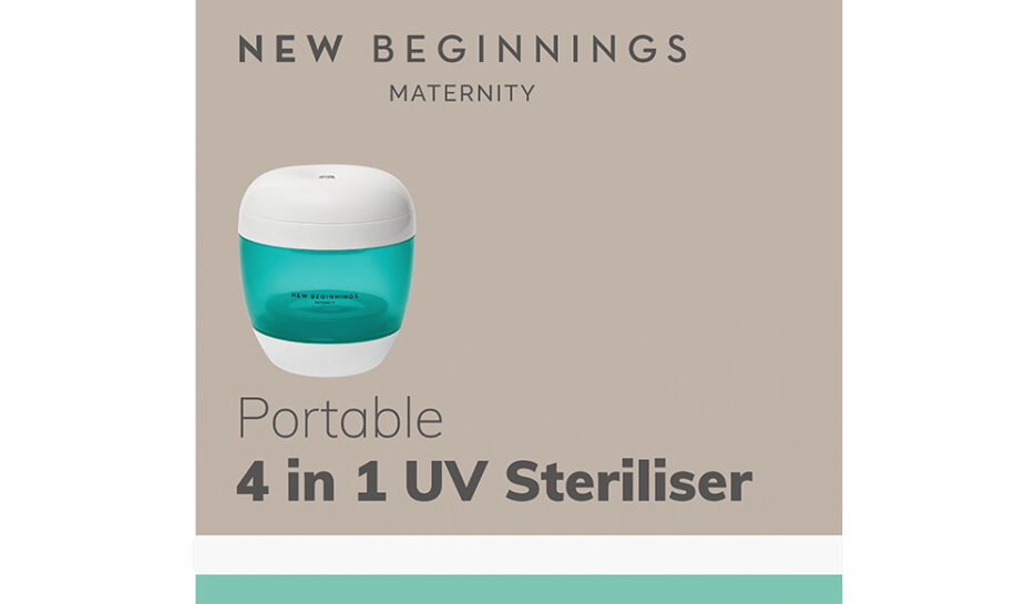 New Beginnings Portable 4-in-1 UV Steriliser