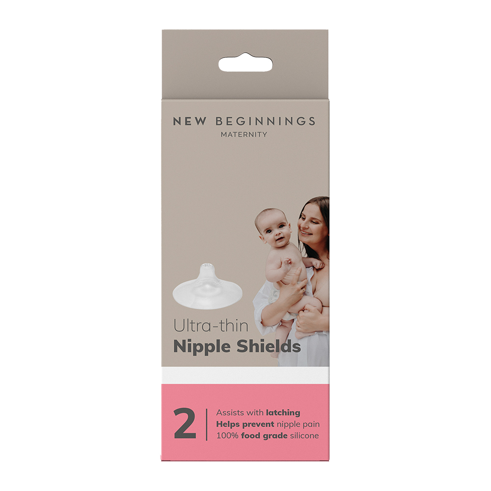 New Beginnings Silicone Nipple Shields – Size S