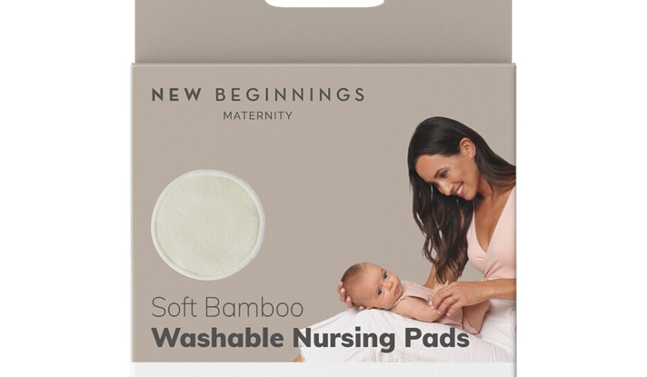 New Beginnings Washable Bamboo Nursing Pads (8pk)