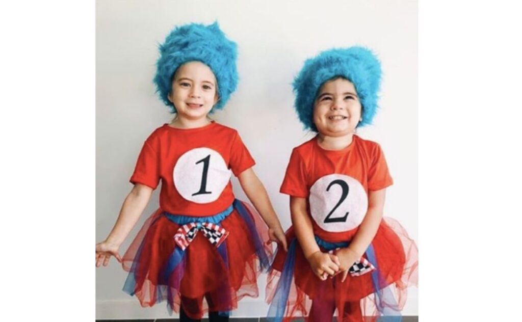 Thing 1 and Thing 2 - Dr. Seuss 