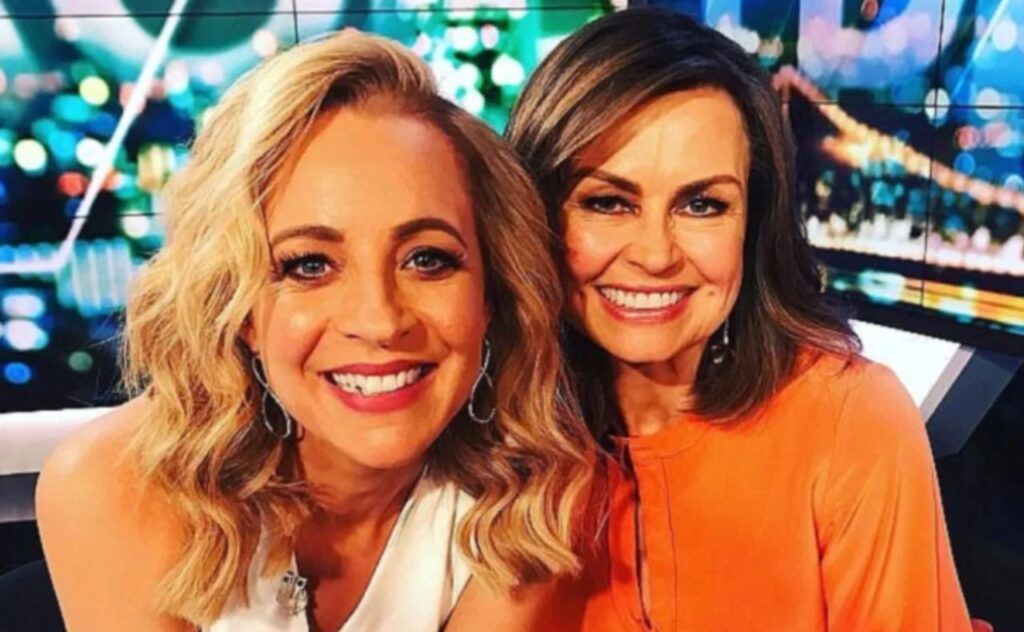 Carrie Bickmore and Lisa Wilkinson