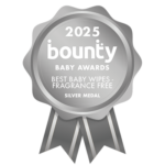 Bounty Baby Awards 2025 Silver Medal – Best Baby Wipes (Fragrance Free)
