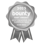 Bounty Baby Awards 2025 Silver Medal – Best Swaddle or Sleeping Bag