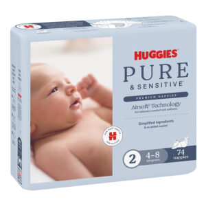 Huggies Pure and Sensitive Nappies