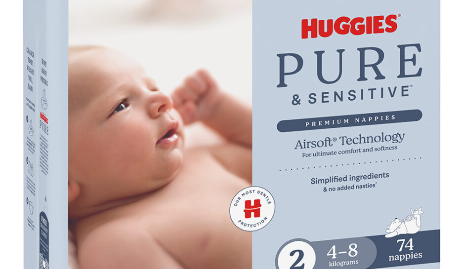 Huggies Pure and Sensitive Nappies