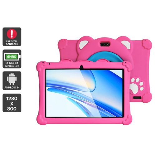 Kogan Explore Junior 10.1" Kids Android Tablet with Protective Case (Pink)