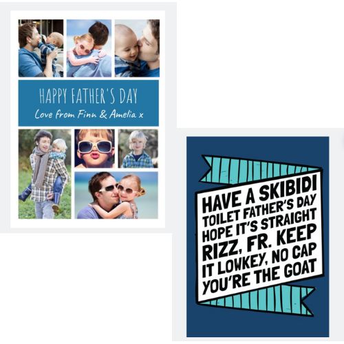 Moonpig Father's Day cards