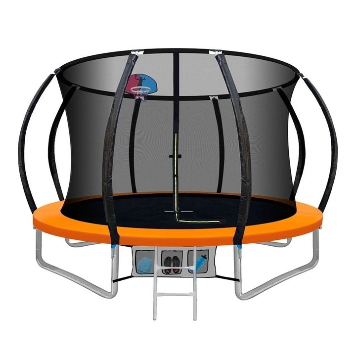Basketball Hoop Set Cover Trampoline 10 Foot in Orange