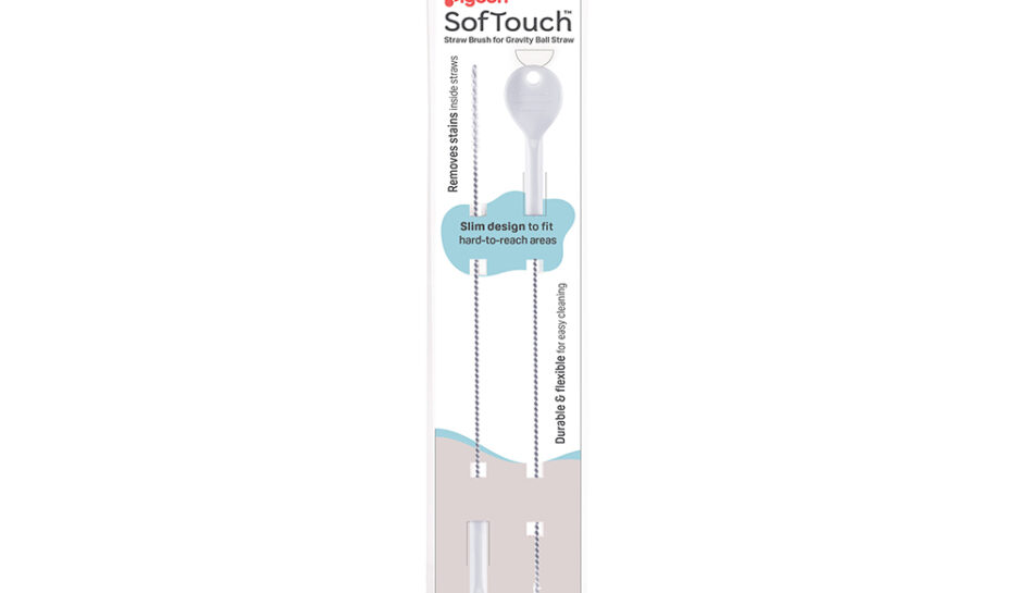 Pigeon SofTouch 2 Step Cleaning Straw Brush