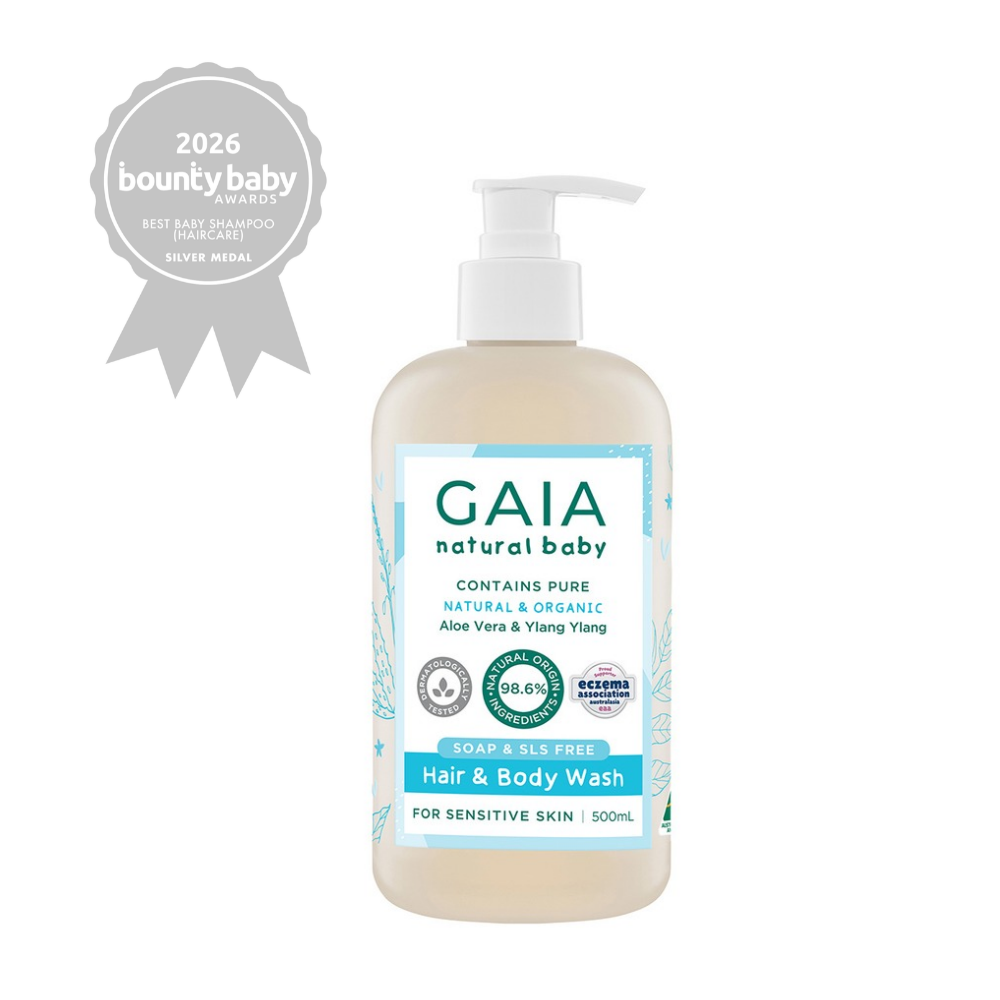 GAIA Natural Baby Hair & Body Wash