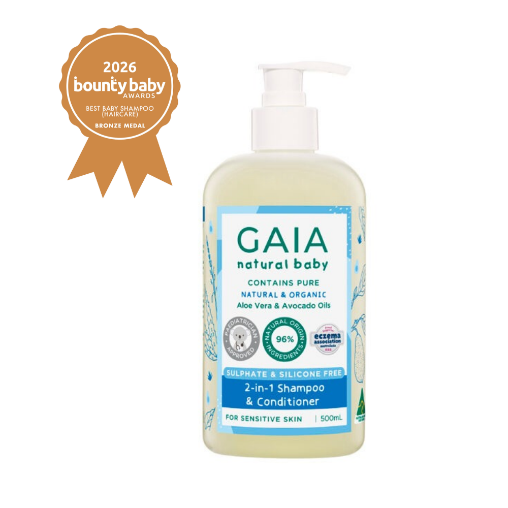GAIA Natural Baby 2-in-1 Shampoo & Conditioner