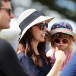 Jacinda Ardern with daughter Neve in 2021