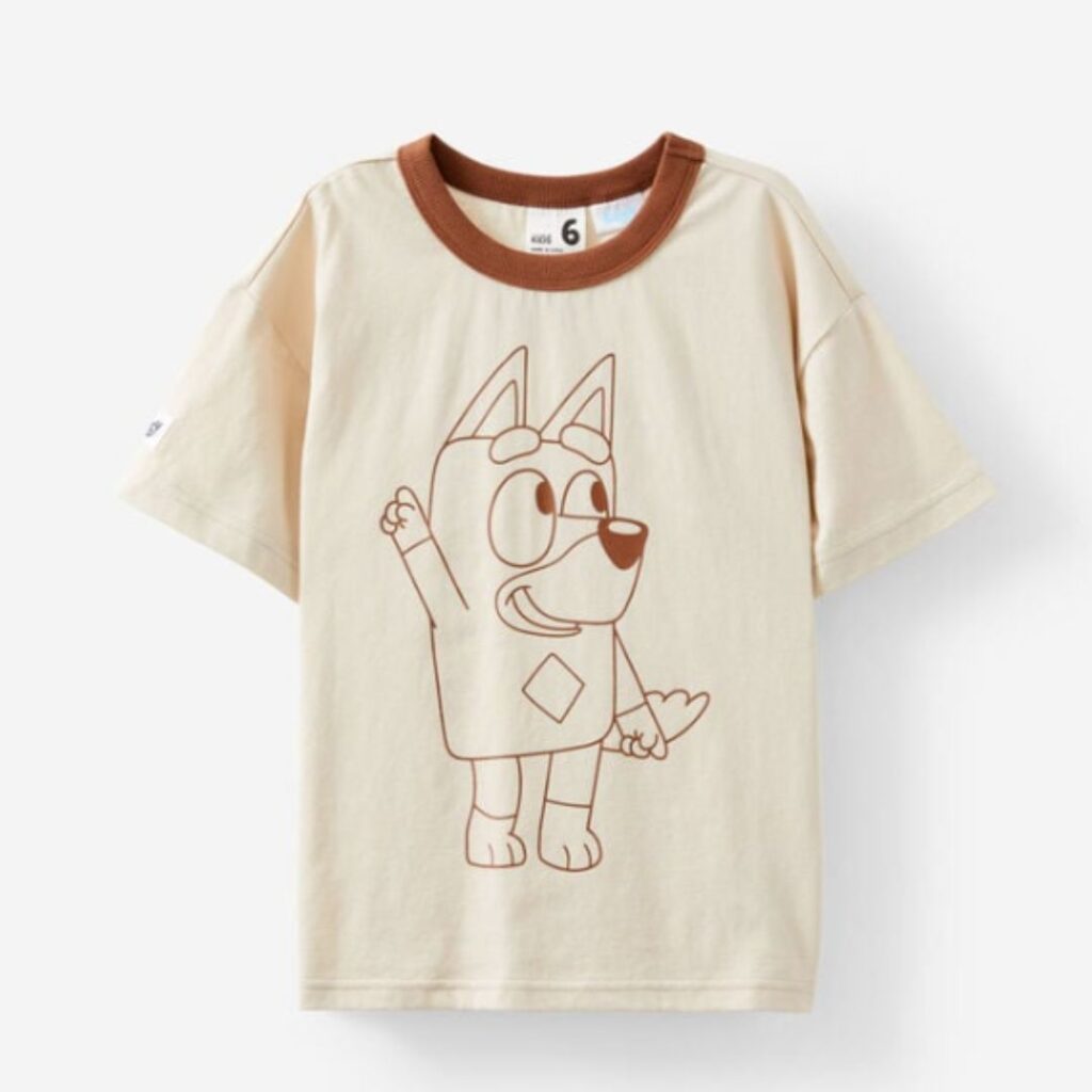 Bluey Drop Shoulder Short Sleeve Tee
