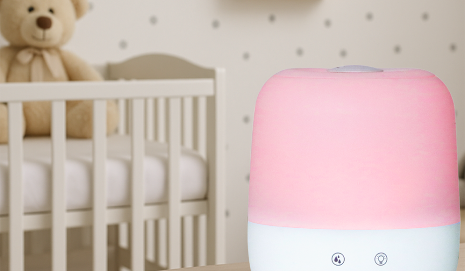 MedeScan RainbowMist II Ultrasonic Humidifier lifestyle