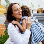 Best vitamin supplement, mother smiling