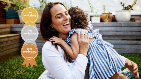 Best vitamin supplement, mother smiling