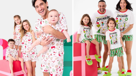 kmart matching christmas pyjamas