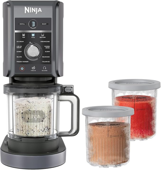 Ninja CREAMi Deluxe 11-In-1 Ice Cream & Frozen Treat Maker