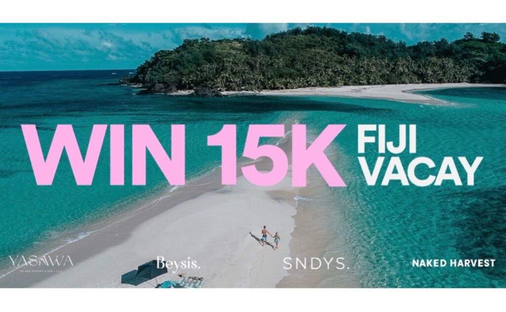 Win 15K Fiji Vacay