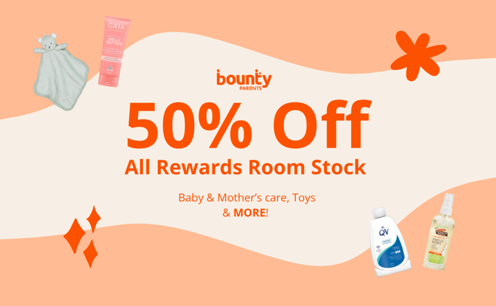 50% off Bounty Parents Rewards Room