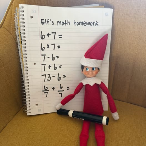 Elf on the shelf 6 7 trend