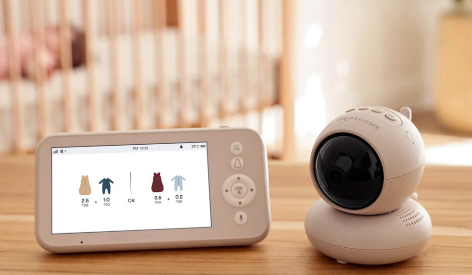 ergoPouch Drift Home Baby Monitor and Smart TOG Guide