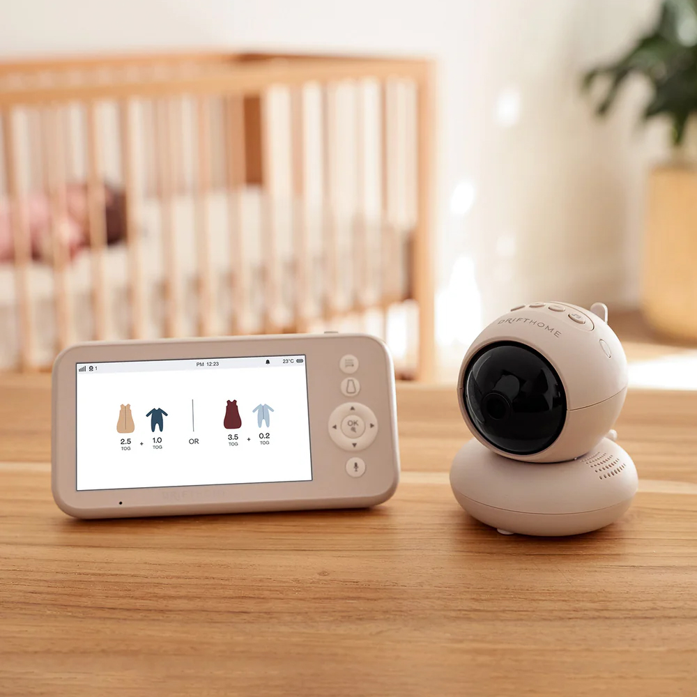 ergoPouch Drift Home Baby Monitor and Smart TOG Guide