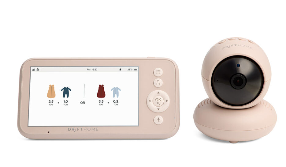ergoPouch Drift Home Baby Monitor and Smart TOG Guide