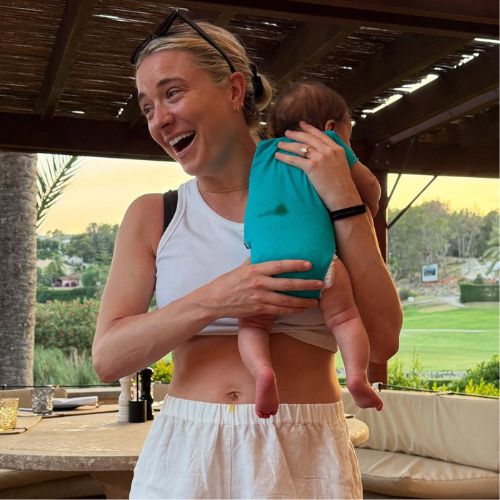 Welcome to motherhood, Kristie… and the poonamis!