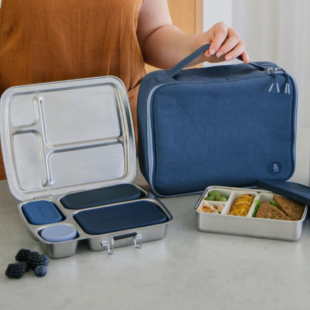 CrunchBox™ OG Lunch Box | Pots & Bag & Snack Container