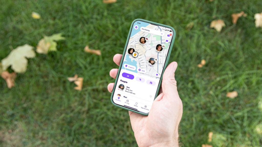 Location sharing app