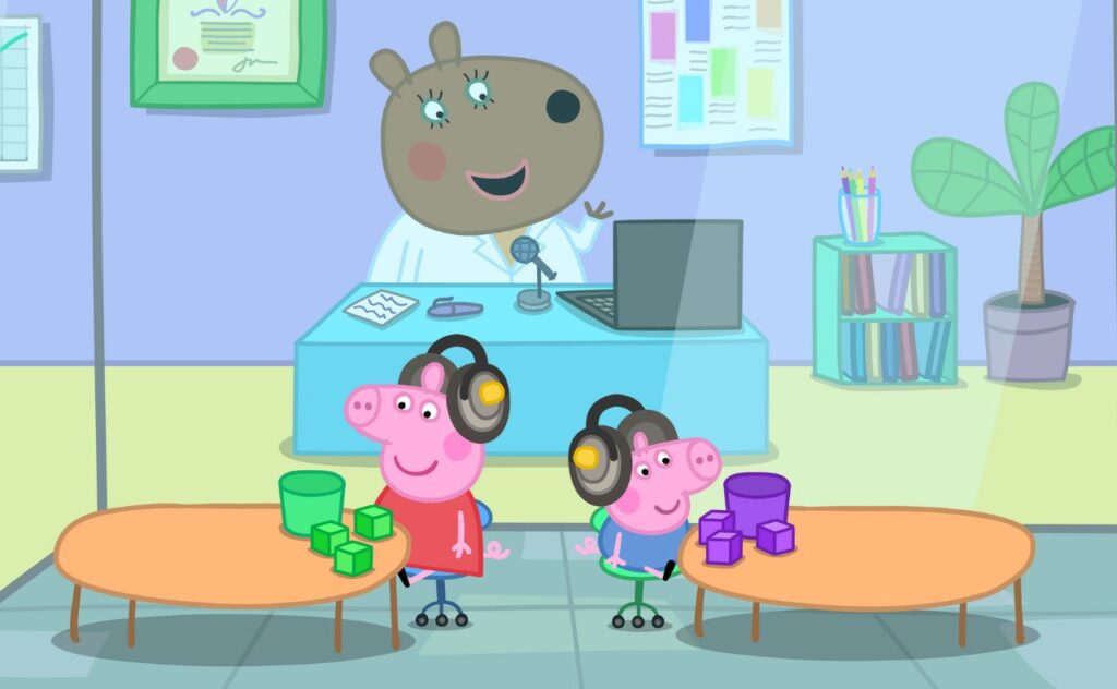 Peppa Pig’s George is revealed to be moderately deaf