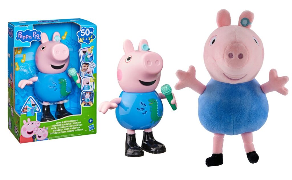Jasnor Australia will also launch the Talking George Soft Toy plush from Character Options, available from 9 February at select toy specialty retailers and online as a soft, cuddly way for children to connect with his story.