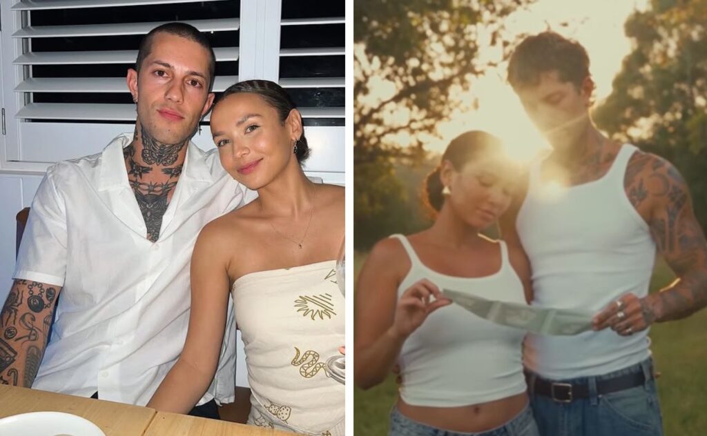 Love Island Australia winners Tyra Johannes and Kale Roberts are having a baby