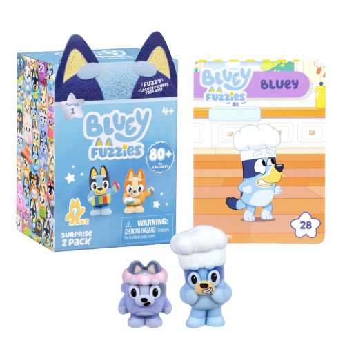 2 Pack Bluey Fuzzies Surprise - Assorted