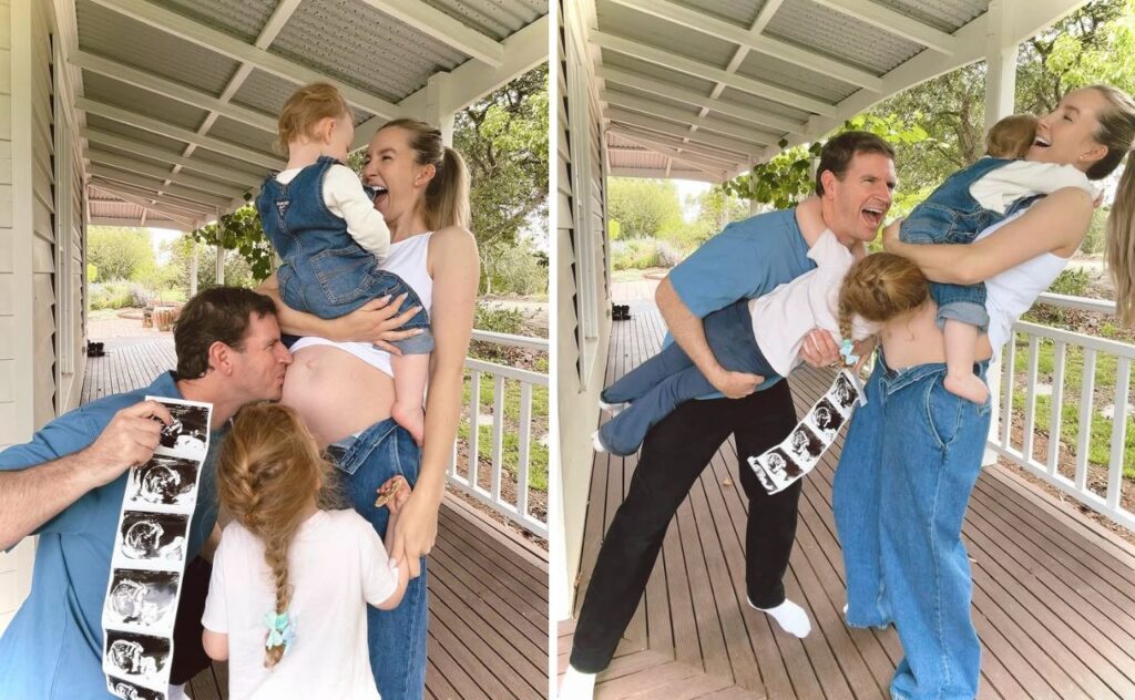 Sunrise star Sam Mac and Rebecca James are expecting their third child