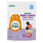 Little Bellies Organic Berry & Apple Fruit Crisps