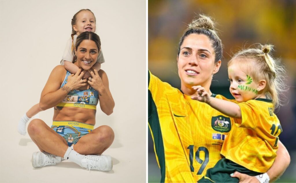 Katrina Gorry and daughter