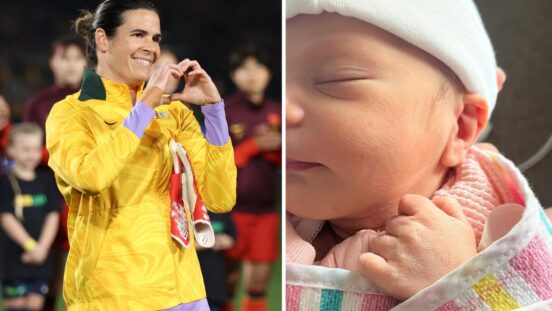 Former Matilidas star Lydia Williams and new baby