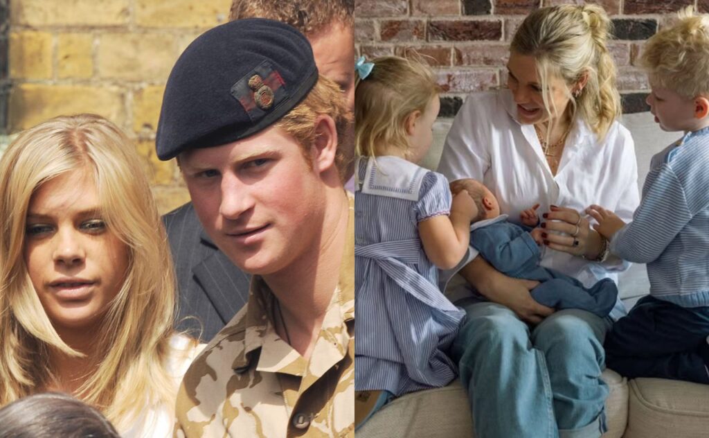Prince Harry's ex Chelsy Davy welcomes her third child