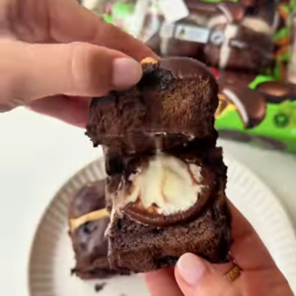 Mint Slice Airfryer Hot Cross Bun