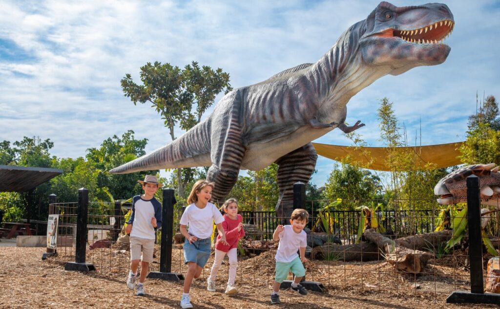 Sydney Zoo has unleashed a brand-new Dinosaur Safari