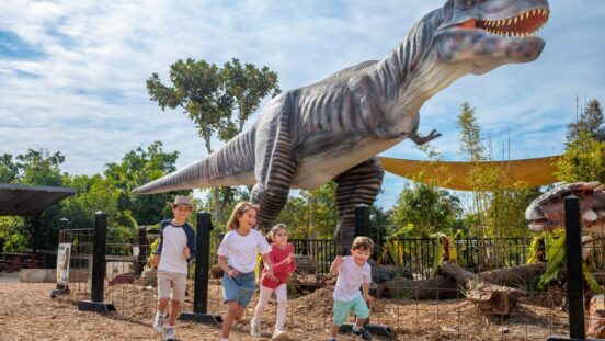 Sydney Zoo has unleashed a brand-new Dinosaur Safari